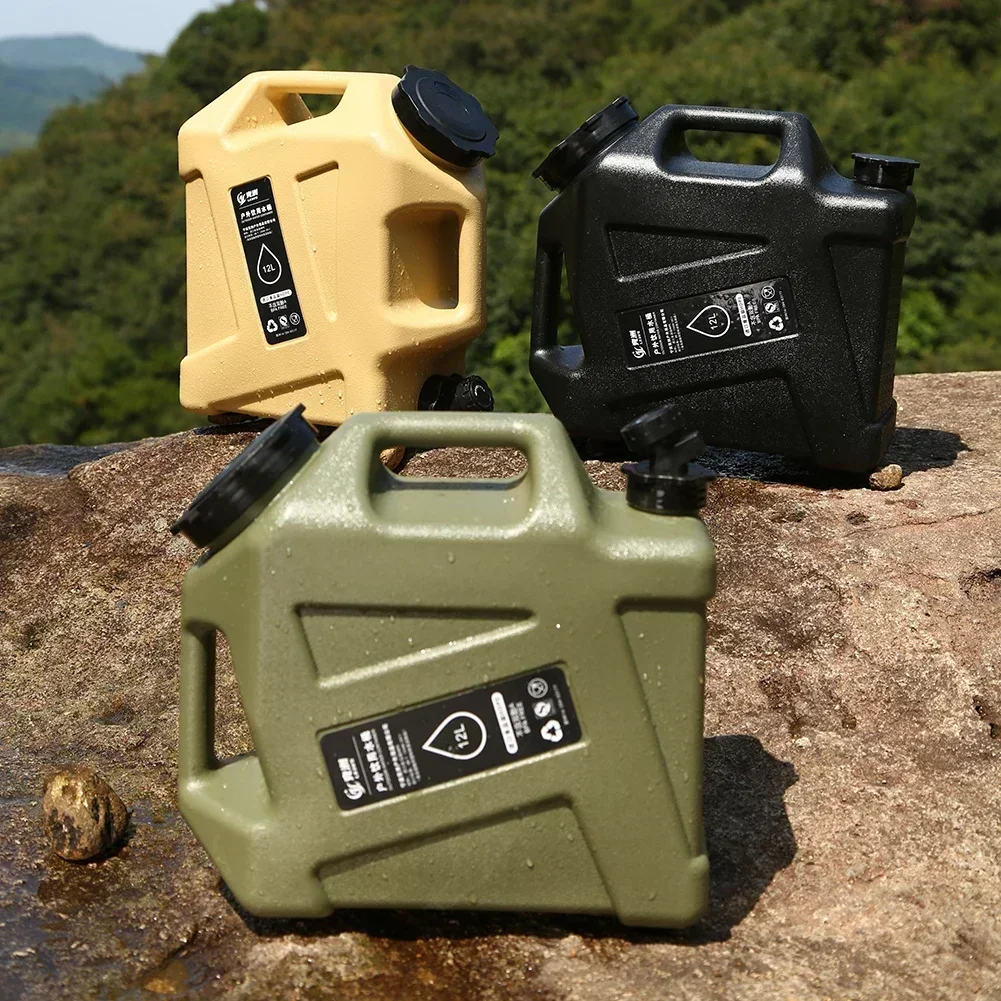 Camping Cooking Container - 12L Camping Water Container Outdoor Water
