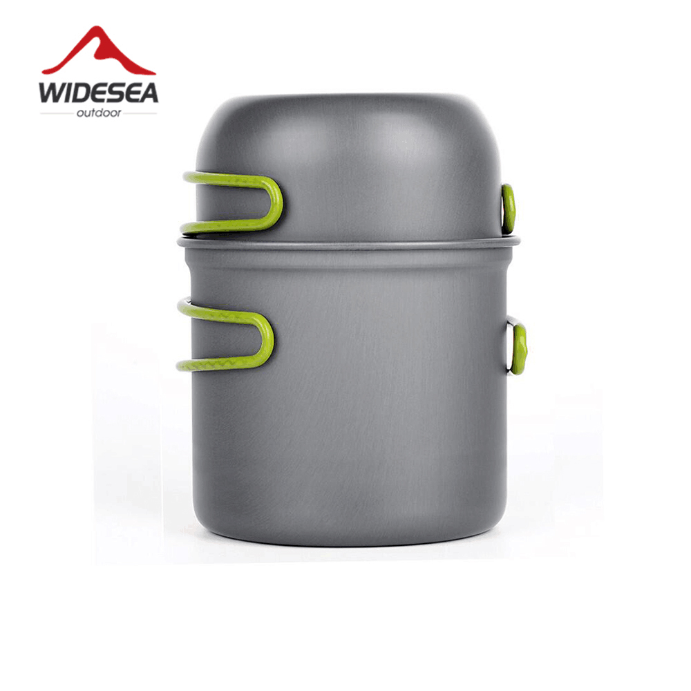 Camping Cooking Bundle - Widesea Camping Cooking Utensils Outdoor Tableware