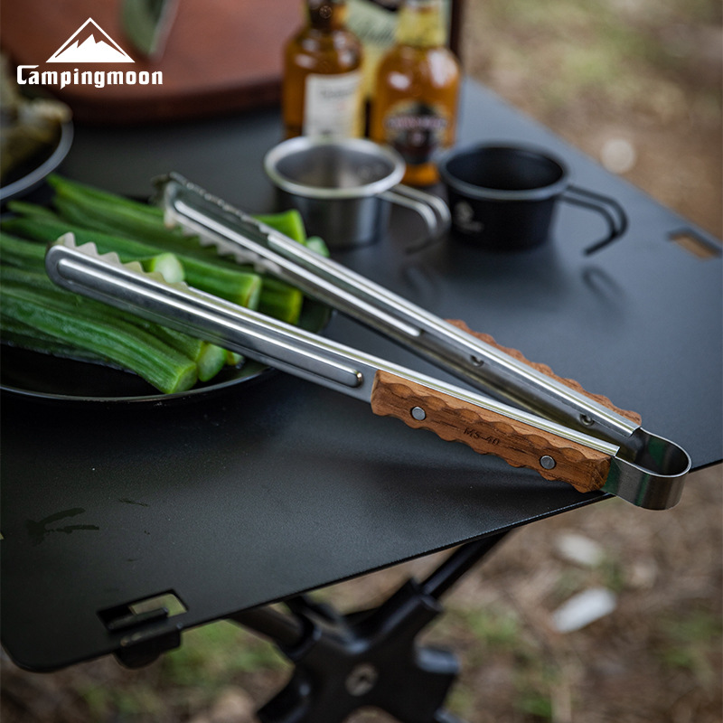 Camping Cooking Books - Outdoor Camping Kitchenware Cookware Serving Tongs