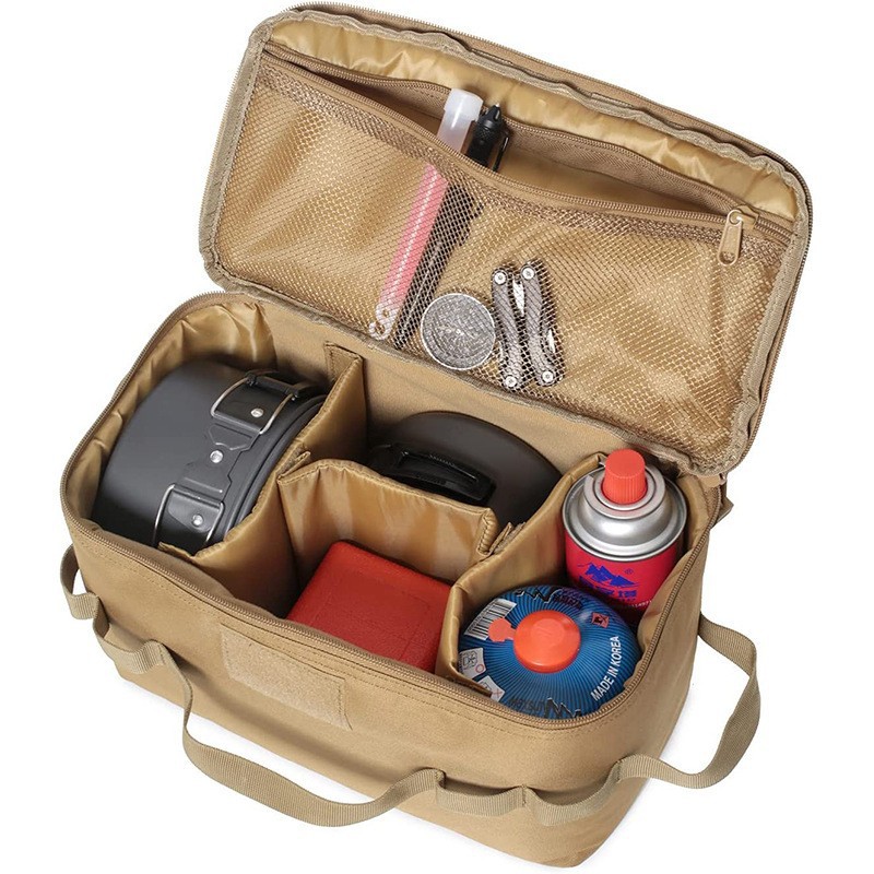 Camping Cooking Books - Outdoor Camping Gas Tank Storage Bag