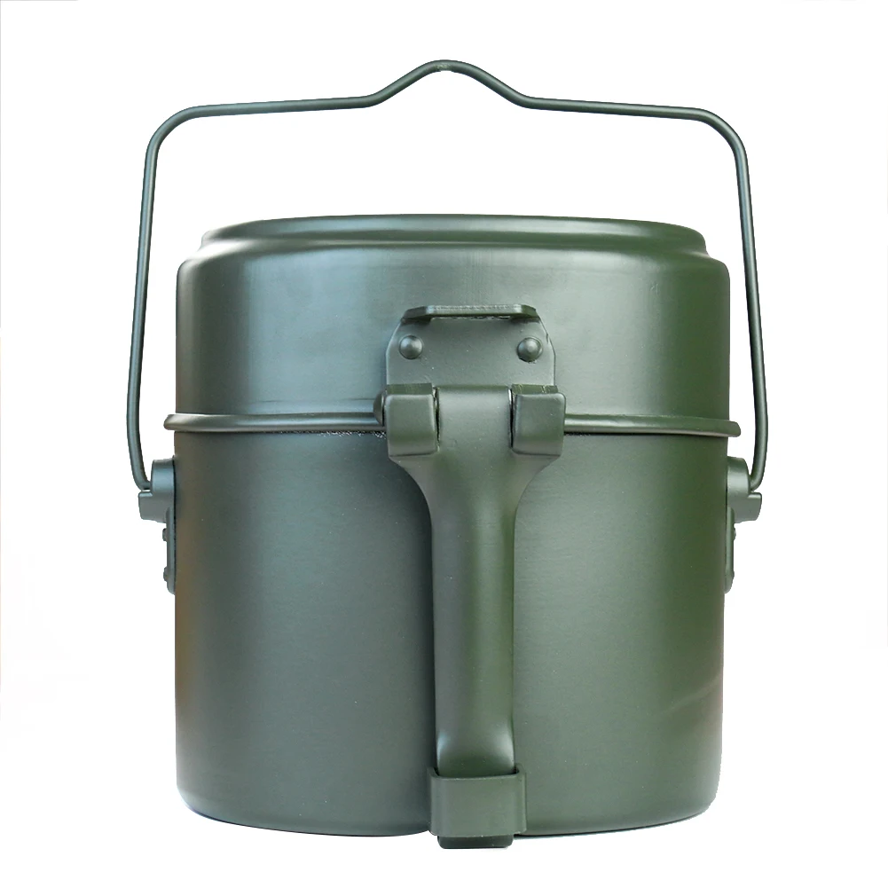 Camping Cooking Kitchen Set - Portable Alloy Pot and Bowl Lunch