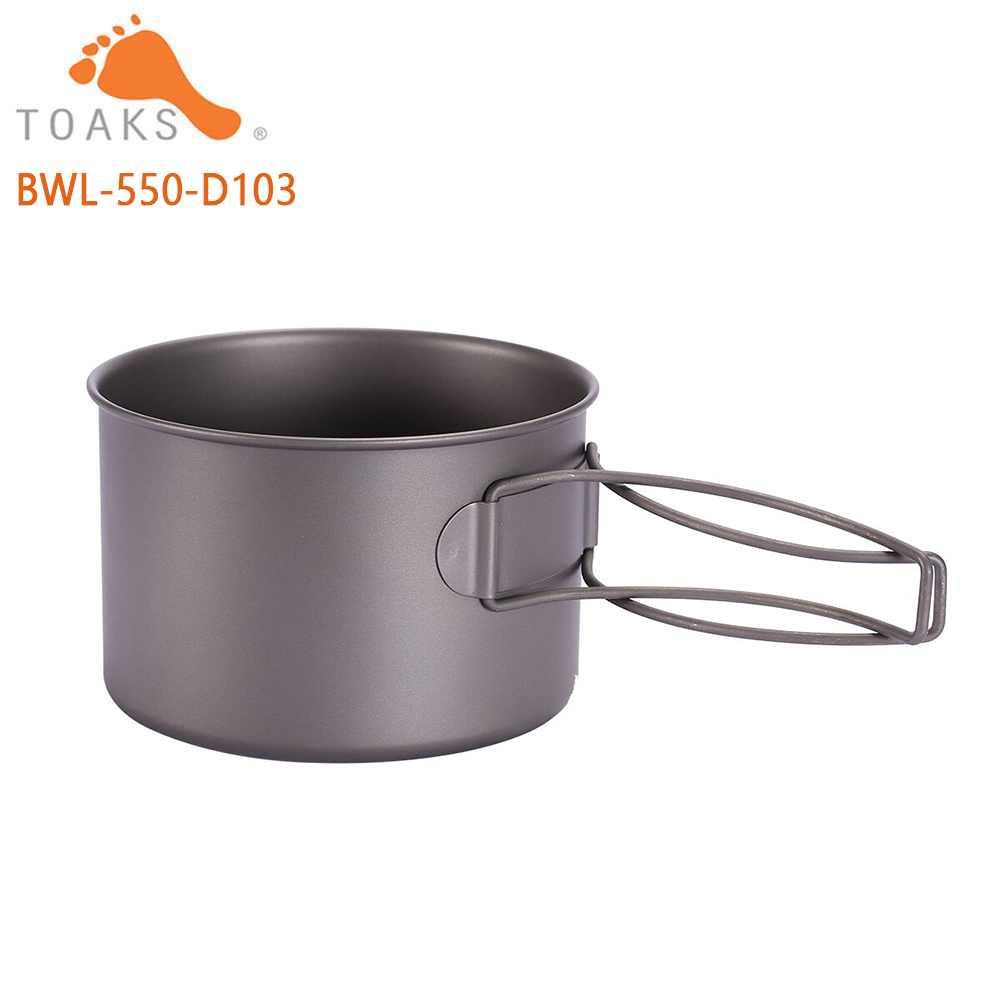 TOAKS BWL-550  Camping Titaniu - огляд і ціна Camping Cooking Books