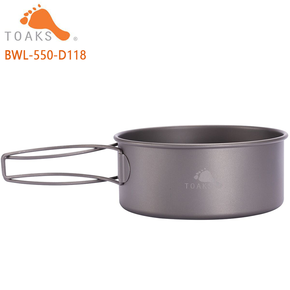 TOAKS BWL-550  Camping Titaniu - огляд і ціна Camping Cooking Books
