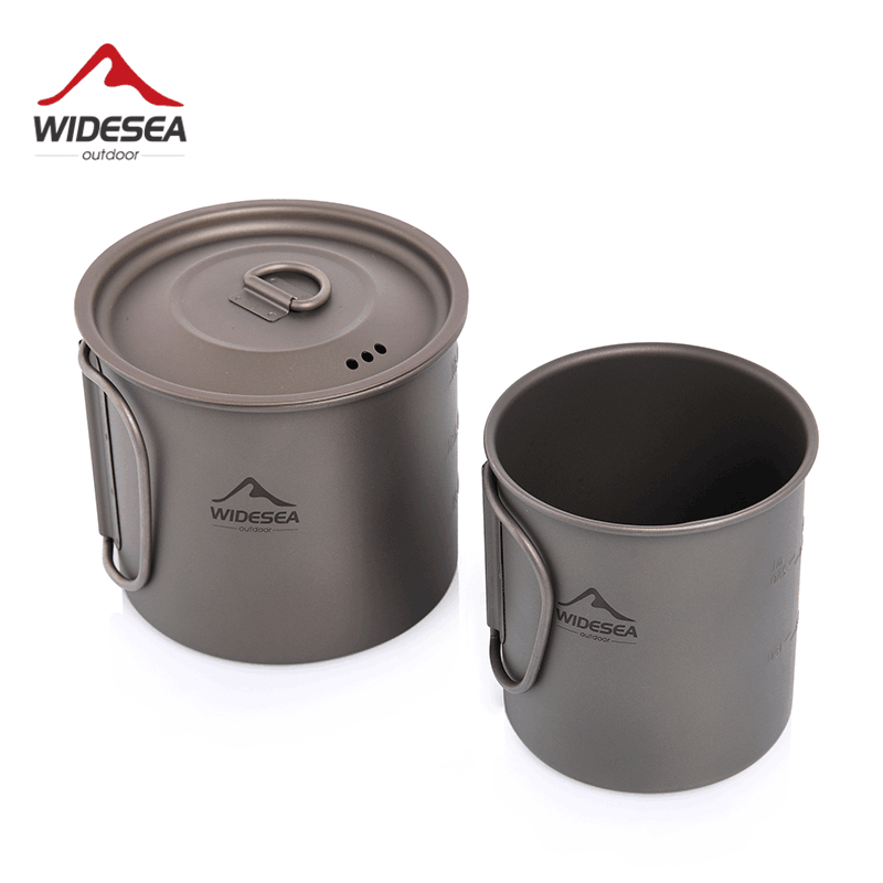 Widesea Camping Mug Titanium C - огляд і ціна Camping Cooking Bundle