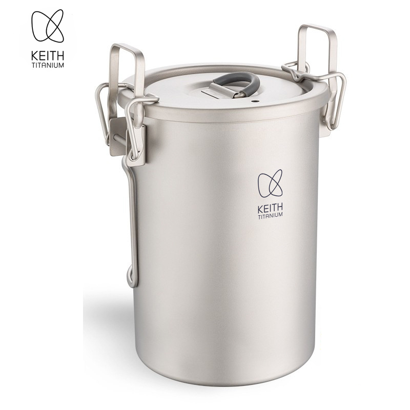 KEITH Pure Titanium Rice Cooke - огляд і ціна Camping Cooking Sets