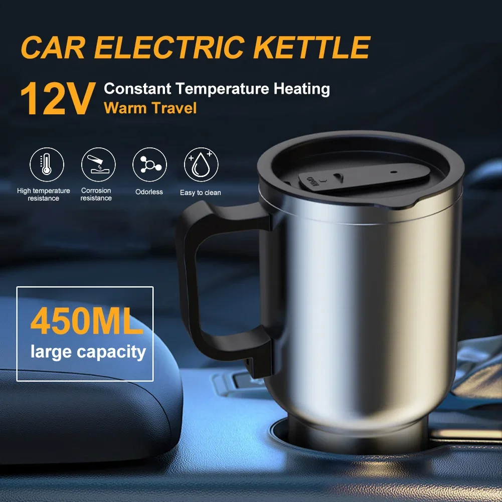 Electric Heating Car Kettle DC - огляд і ціна Camping Cooking Can