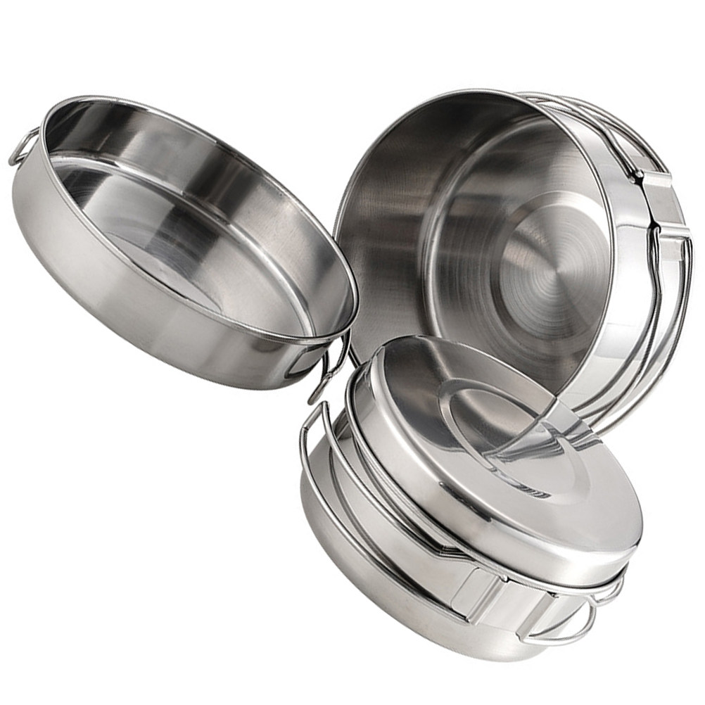1Set Stainless Steel Camping C - огляд і ціна Camping Cooking Sets