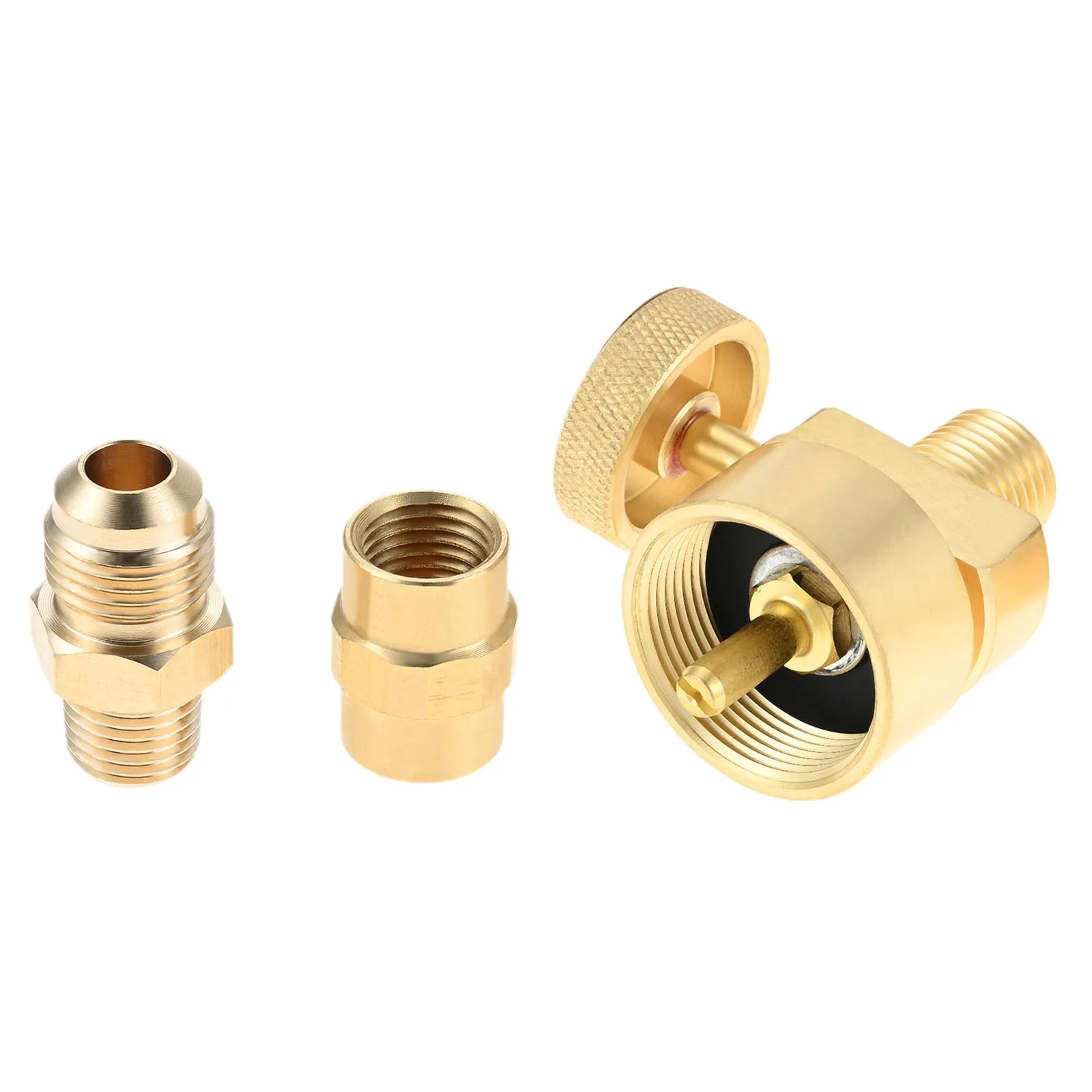 3pcs/set Solid Brass 1LB Propa - огляд і ціна Camping Cooking Set For 4