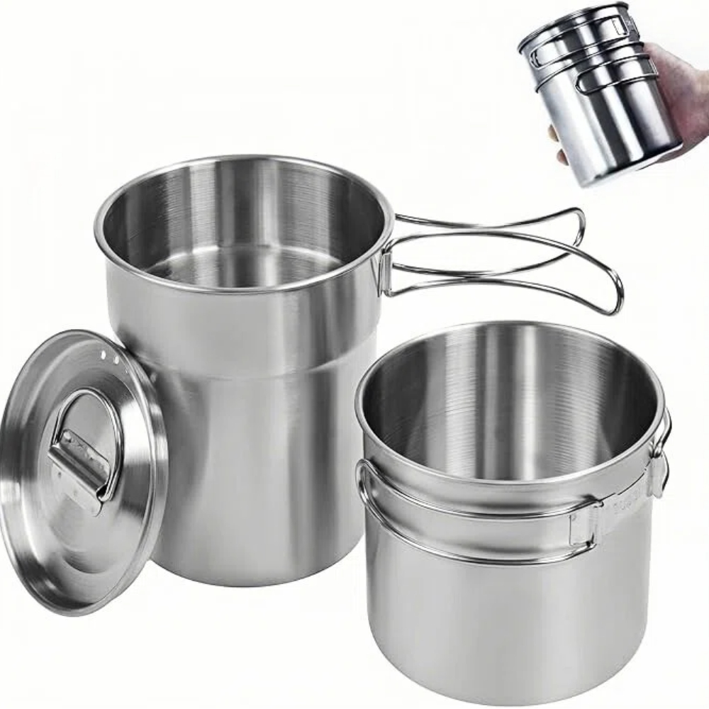 Foldable Camping Cups Mugs Cam - огляд і ціна Camping Cooking Bundle