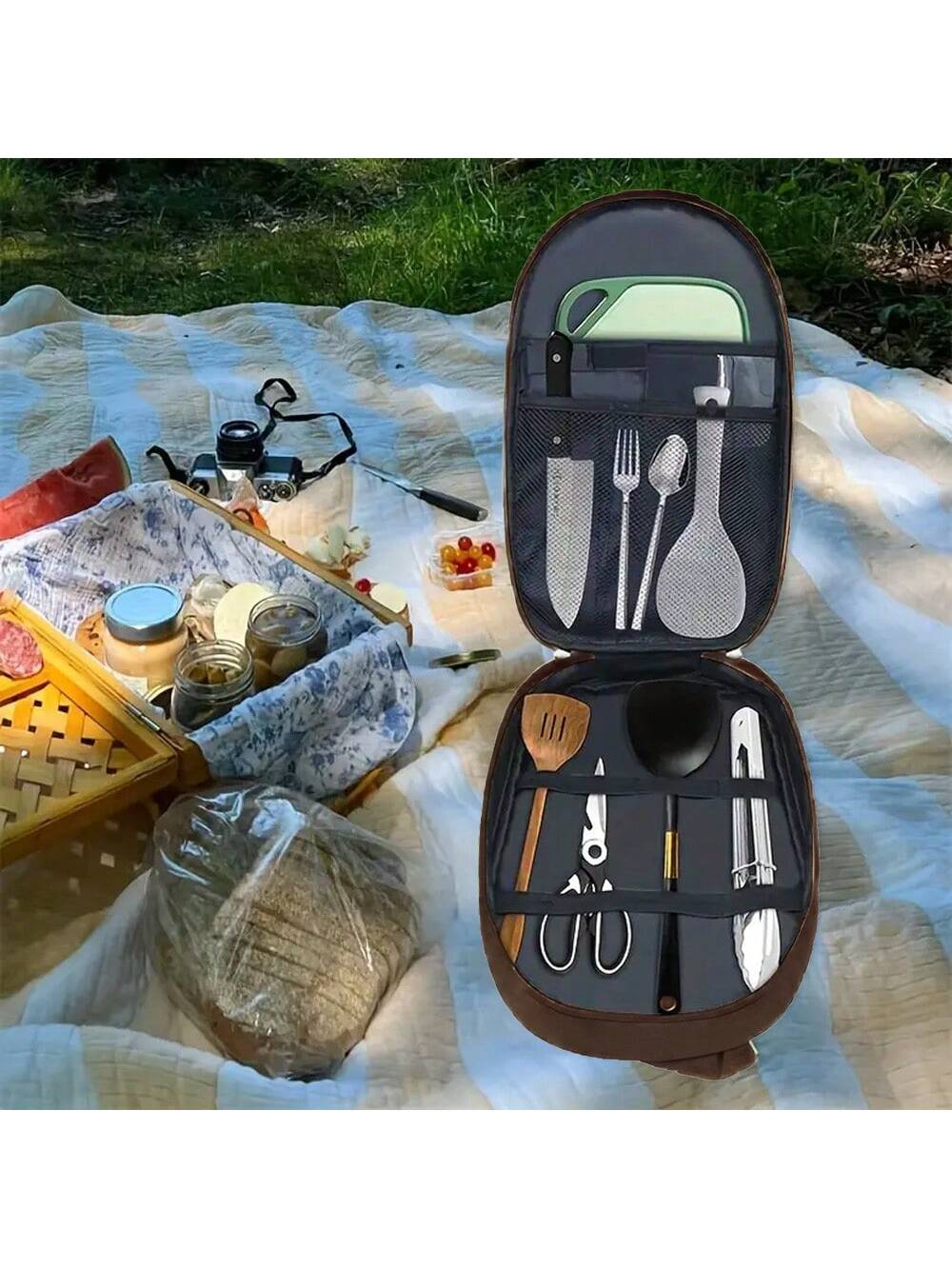 Outdoor Camping Cookware Stora - огляд і ціна Camping Cooking Container