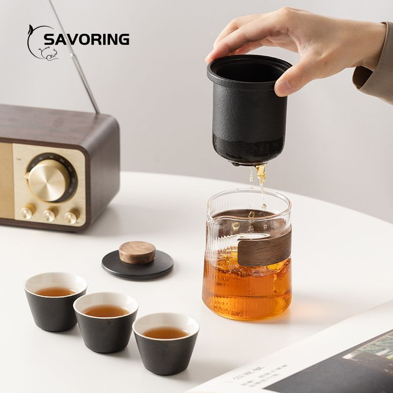 Simple Chinese Ceramic Tea Set - огляд і ціна Camping Cooking Gear