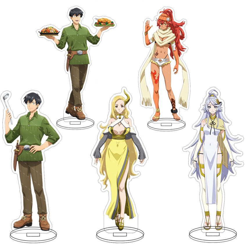16CM Anime Acrylic Stand Campf - огляд і ціна Campfire Cooking With My Absurd Skill