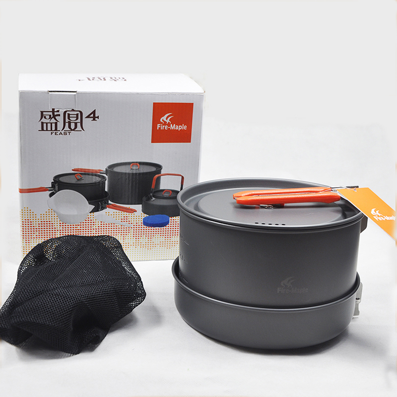 Fire Maple 4-5 Person Cookware - огляд і ціна Camping Cooking Set For 4