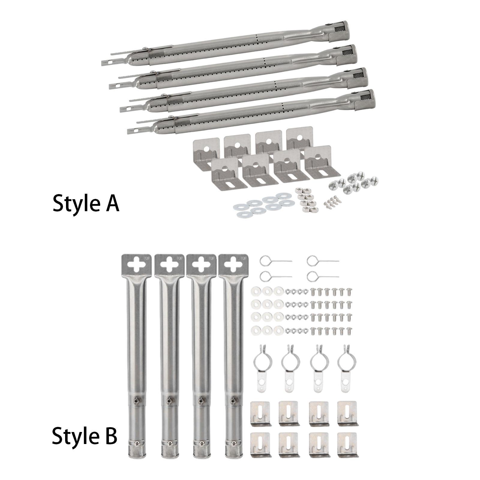 4 Pieces Gas Grill Tube Burner - огляд і ціна Camping Cooking Set For 4