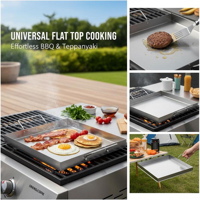 Universal Flat Top Griddle 18x - огляд і ціна Camping Cooking Sets