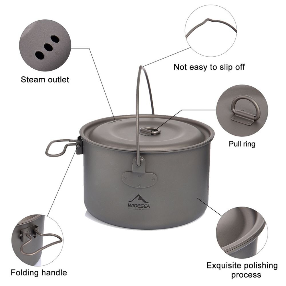 Widesea Camping Tableware Tita - огляд і ціна Camping Cooking Kitchen Set