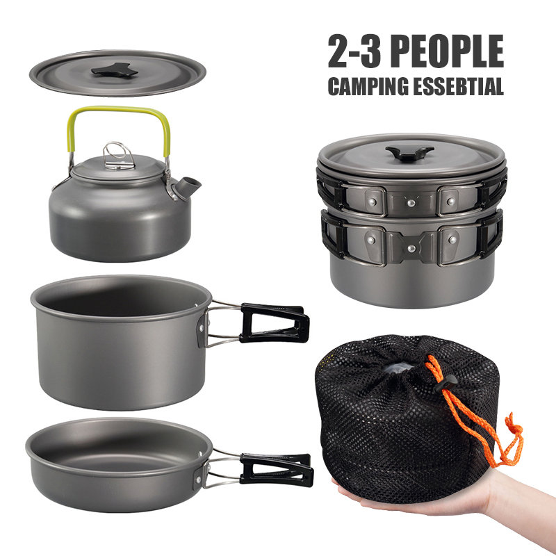 WESTTUNE Camping Cookware Kit  - огляд і ціна Camping Cooking Sets