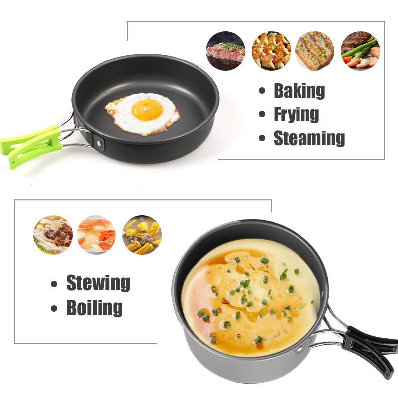 WESTTUNE Camping Cookware Kit  - огляд і ціна Camping Cooking Sets