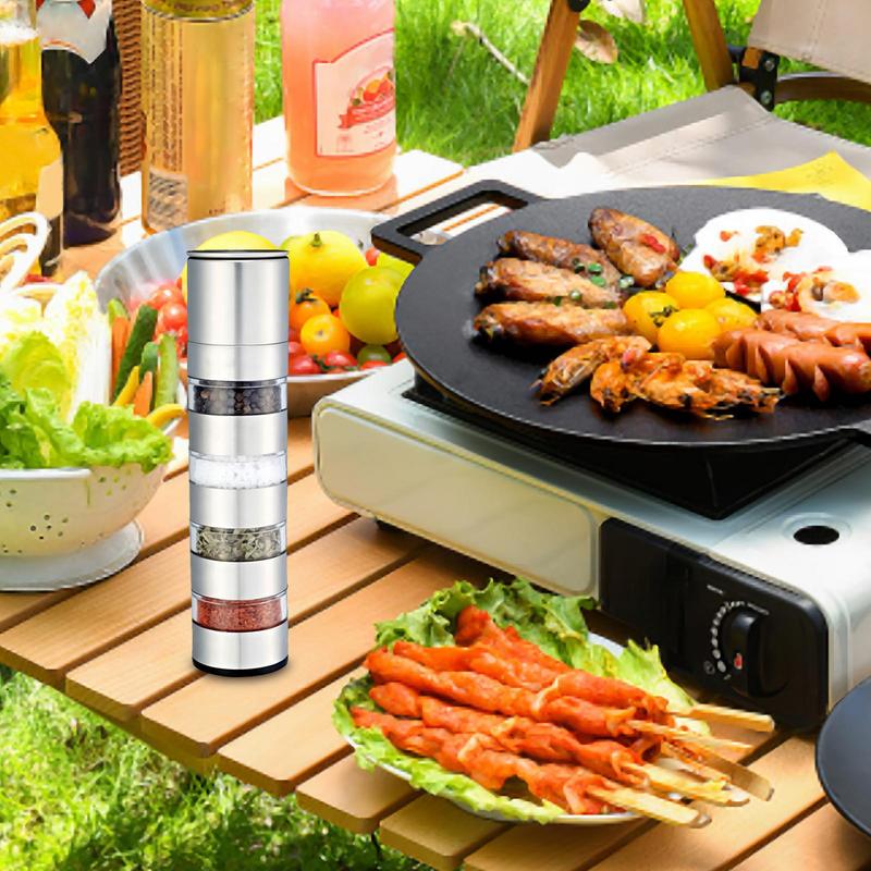 Travel Seasoning Containers Pe - огляд і ціна Camping Cooking Set For 4
