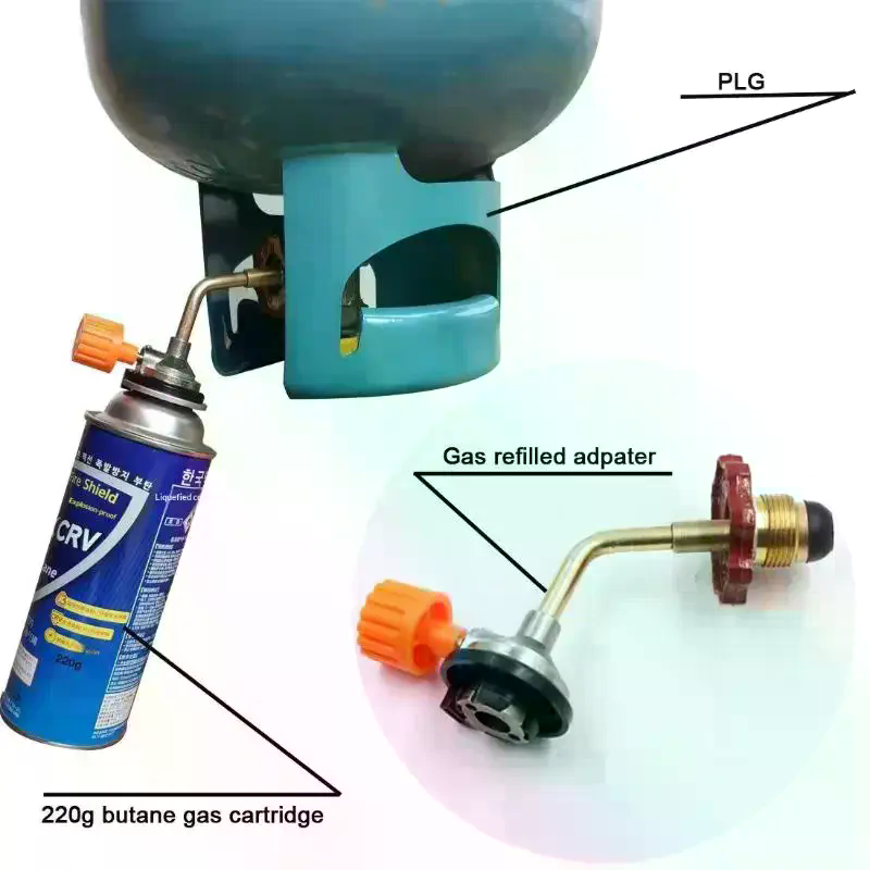 Gas Butane Cylinder Tank Refil - огляд і ціна Camping Cooking Jet