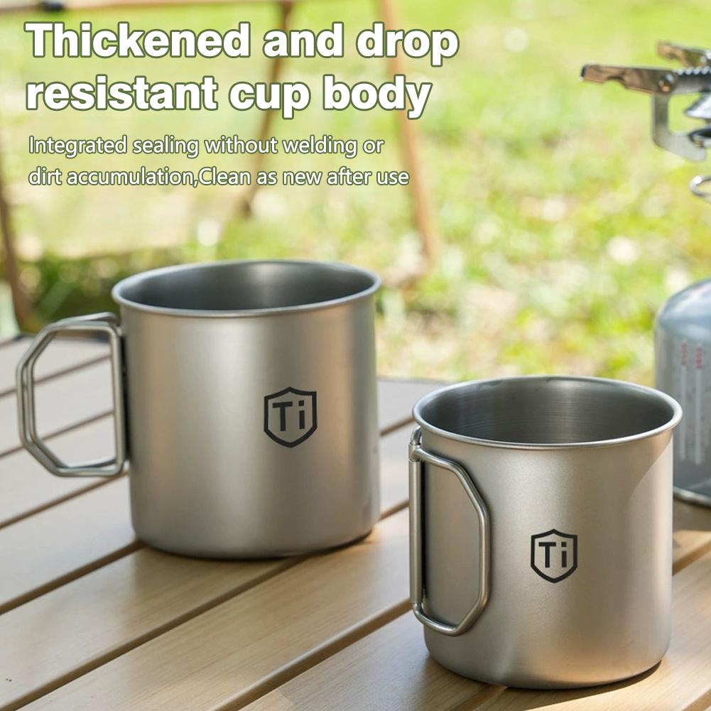 Camping Mug Titanium Cup Touri - огляд і ціна Camping Cooking Bundle