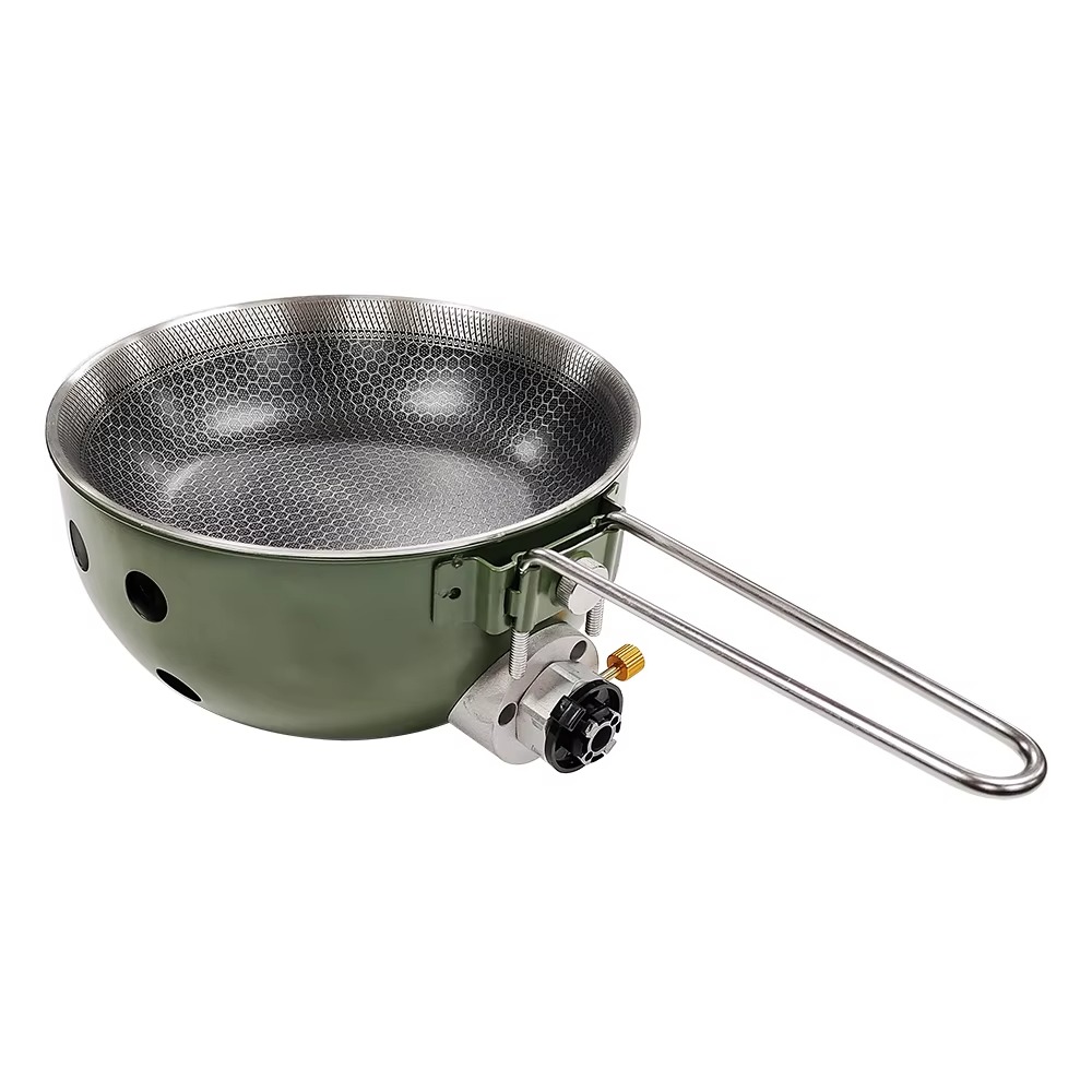 Nonstick Cooking Frying Pan Po - огляд і ціна Camping Cooking Set For 4