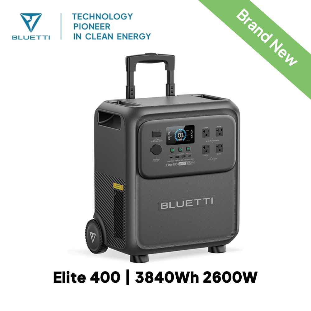 BLUETTI Elite 400 2600W 3840Wh - огляд і ціна Camping Cooking Can