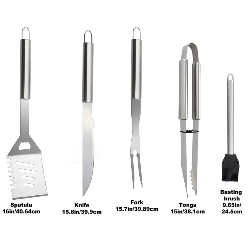 BBQ Tools Set Barbecue Grillin - огляд і ціна Camping Cooking Set For 4