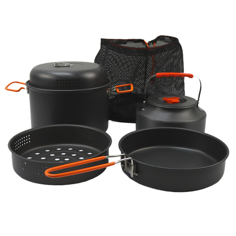 Outdoor Cookware Set Camping C - огляд і ціна Camping Cooking Sets