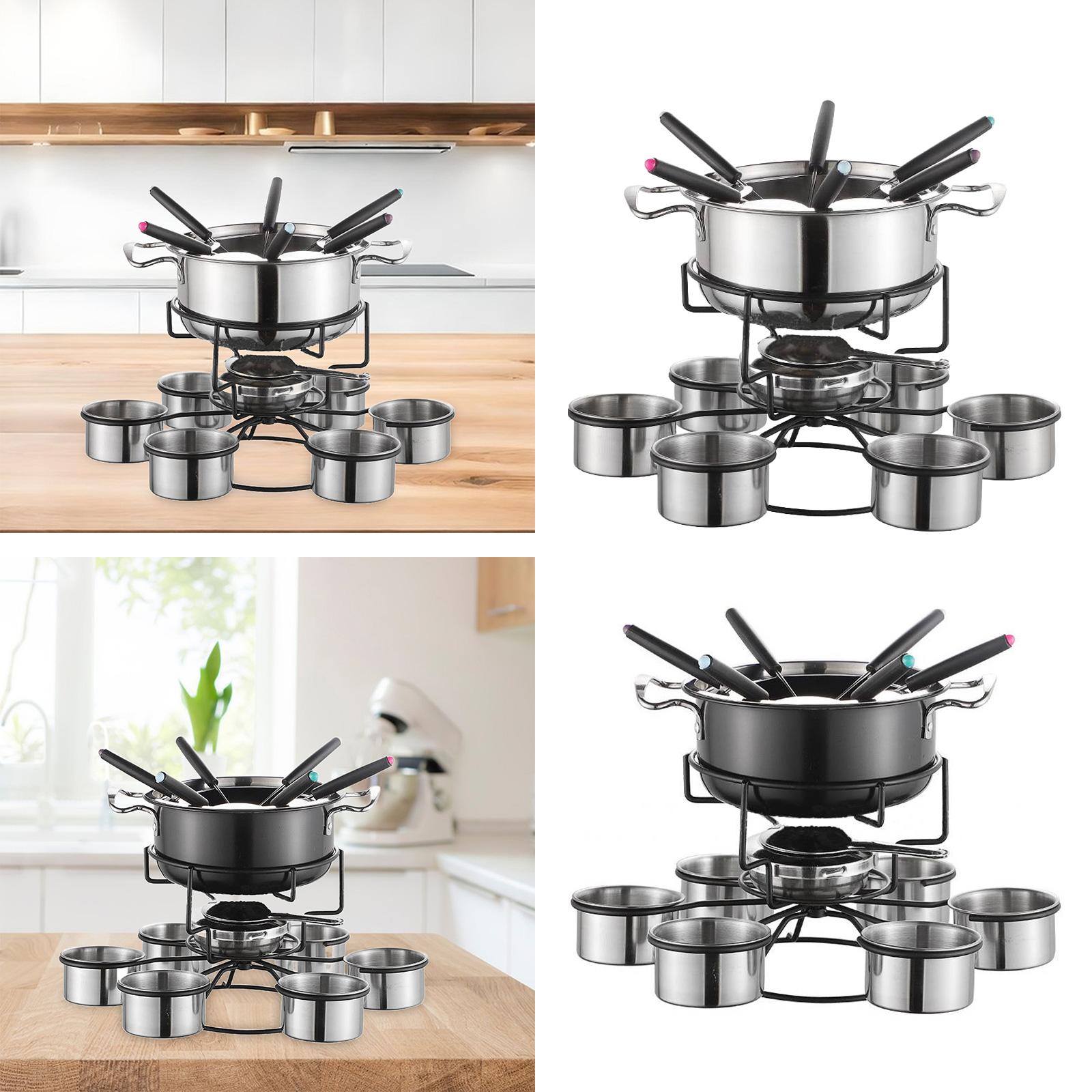 Fondue Pot Set Cooking Stove T - огляд і ціна Camping Cooking Sets