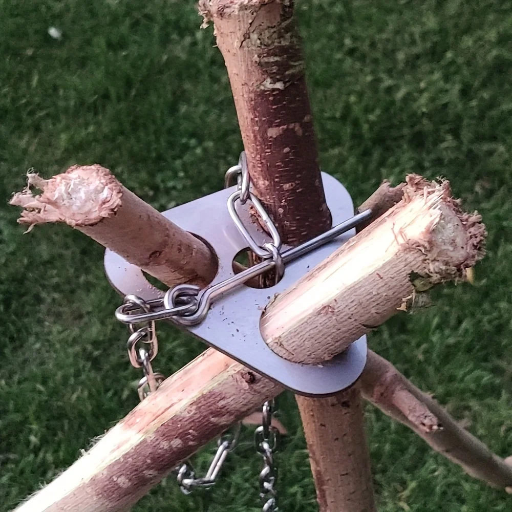 Outdoor BBQ Tripod Portable De - огляд і ціна Camping Cooking Gear