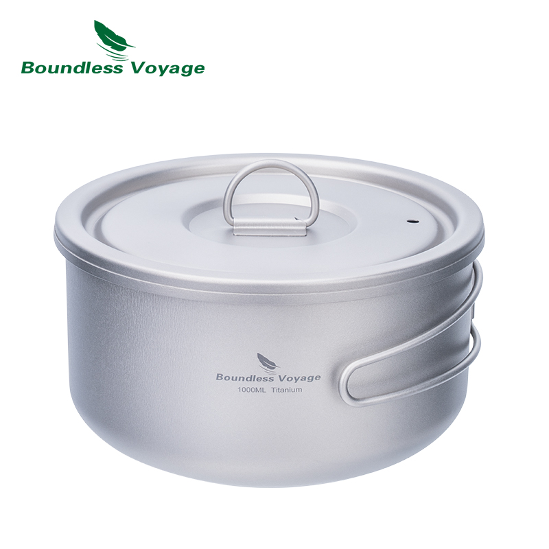 Boundless Voyage Titanium Camp - огляд і ціна Camping Cooking Sets