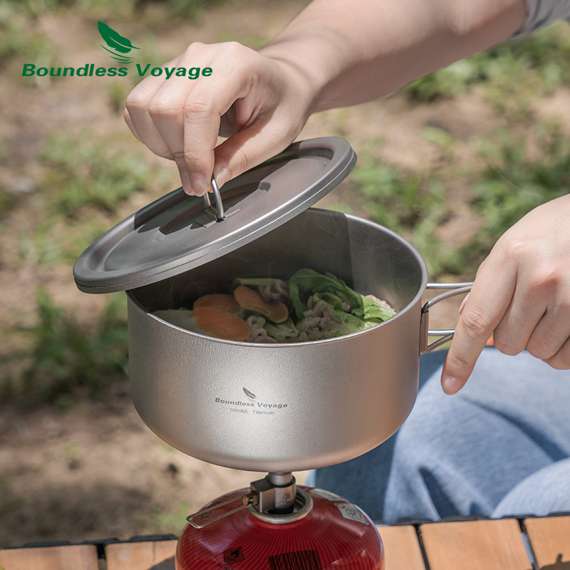 Boundless Voyage Titanium Camp - огляд і ціна Camping Cooking Sets