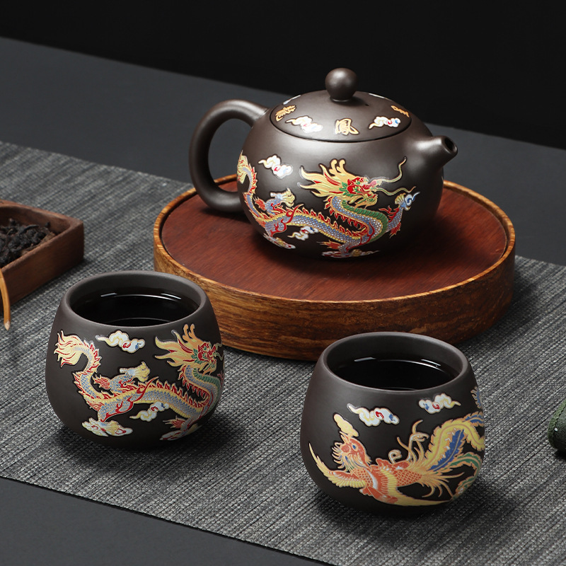 135-350ml Dragon Teapot Chines - огляд і ціна Camping Cooking Gear