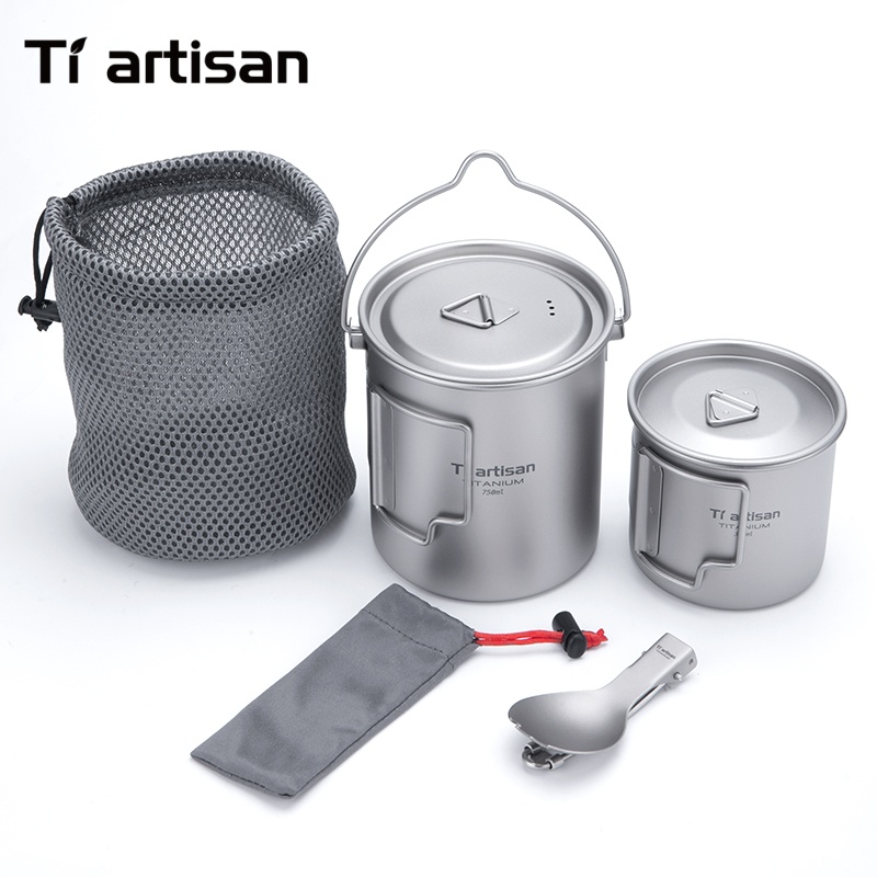 Tiartisan Pure Titanium Ultral - огляд і ціна Camping Cooking Bundle