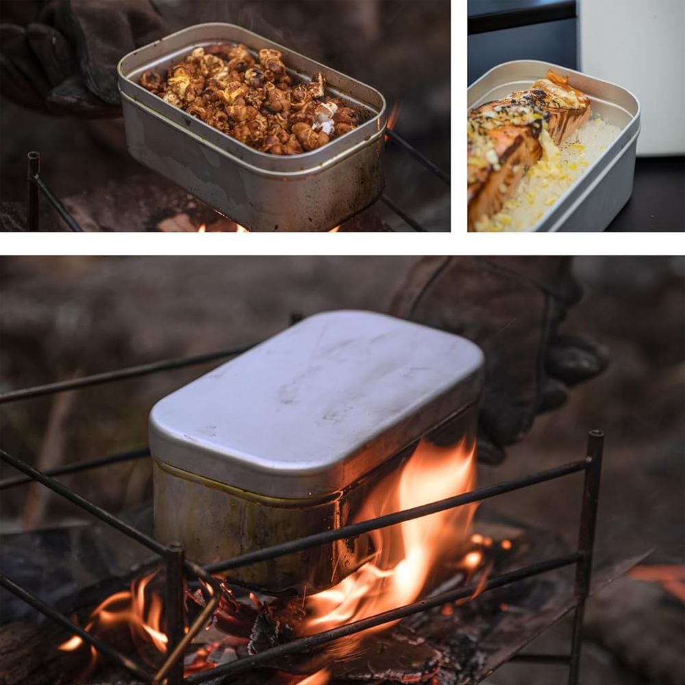 Foldable Bento Box Handle, Lun - огляд і ціна Camping Cooking Books
