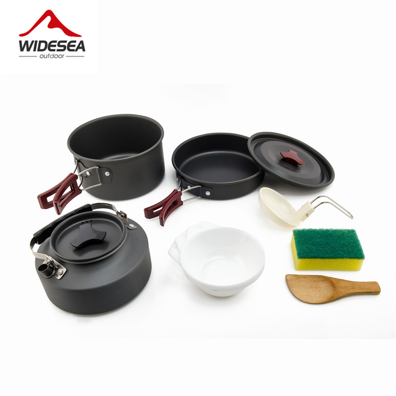 Widesea Camping Cookware Set O - огляд і ціна Camping Cooking Bundle