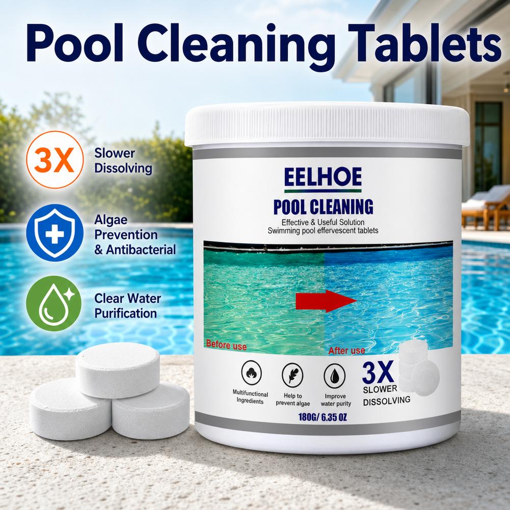 Swimming Pool Effervescent Cle - огляд і ціна Water Purification Tablet