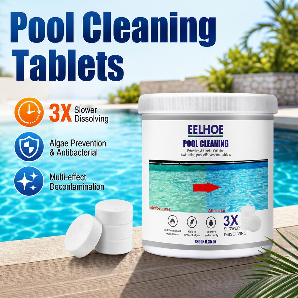 Swimming Pool Effervescent Cle - огляд і ціна Water Purification Tablet