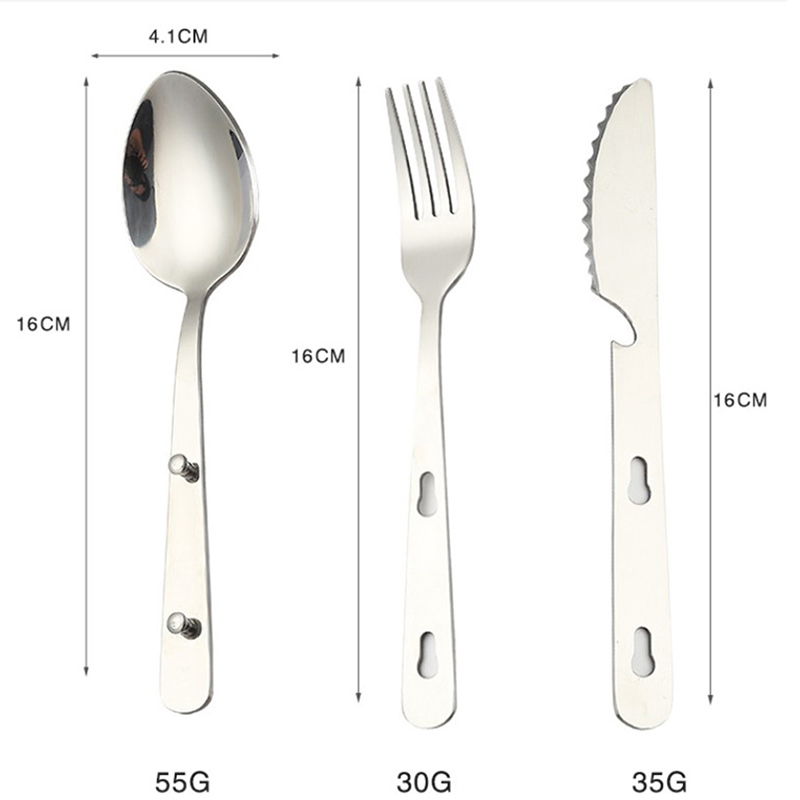 3pcs/set Portable Camping Cook - огляд і ціна Camping Cooking Bundle
