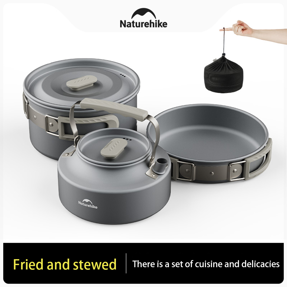 Naturehike Outdoor Pot Set,Cam - огляд і ціна Camping Cooking Sets