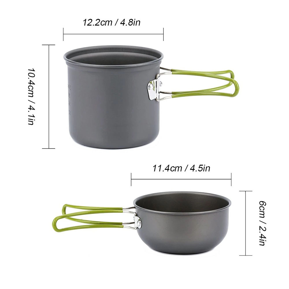 Camping Cookware Kit with Stov - огляд і ціна Camping Cooking Books