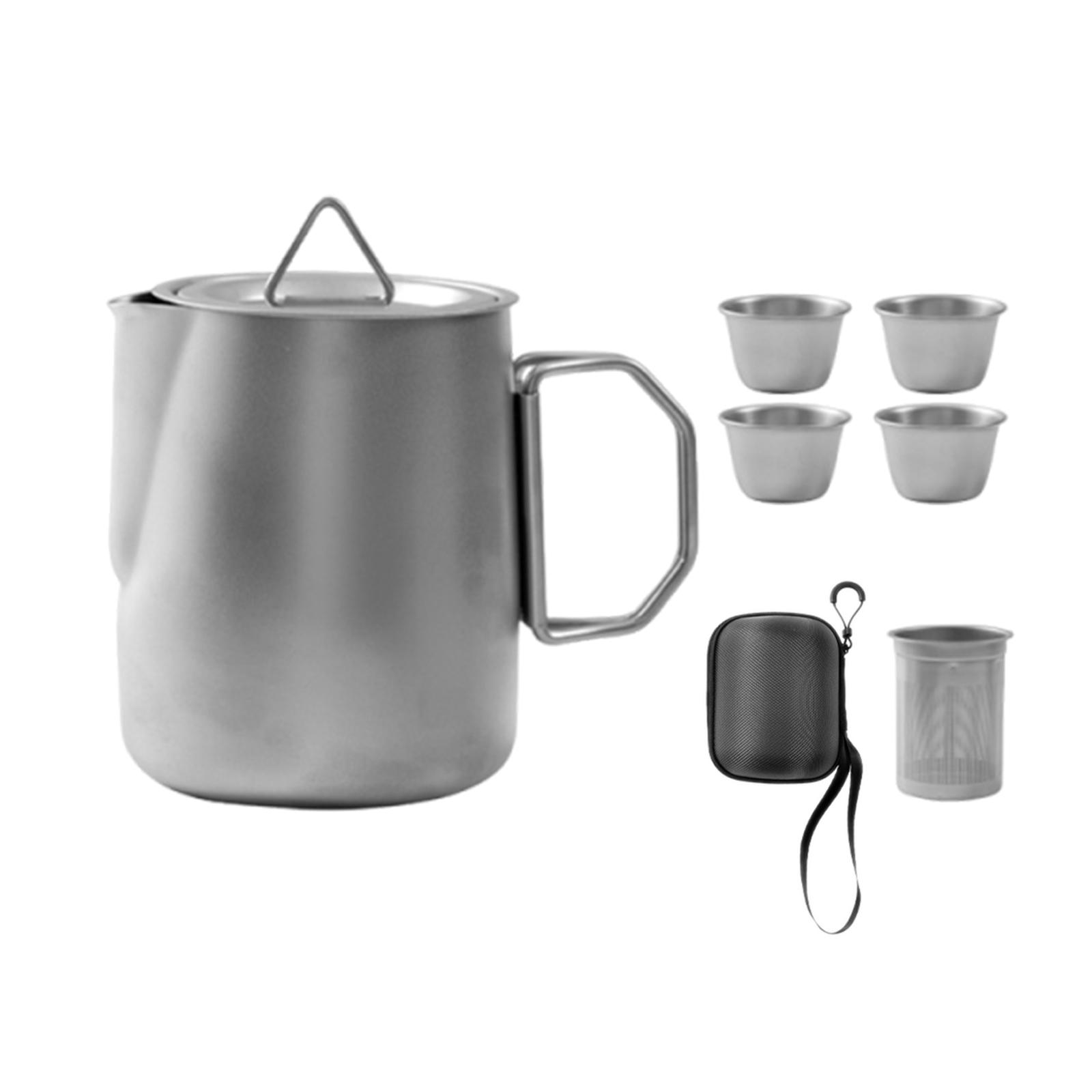 Stainless Steel Camping Cup Tr - огляд і ціна Camping Cooking Set For 4