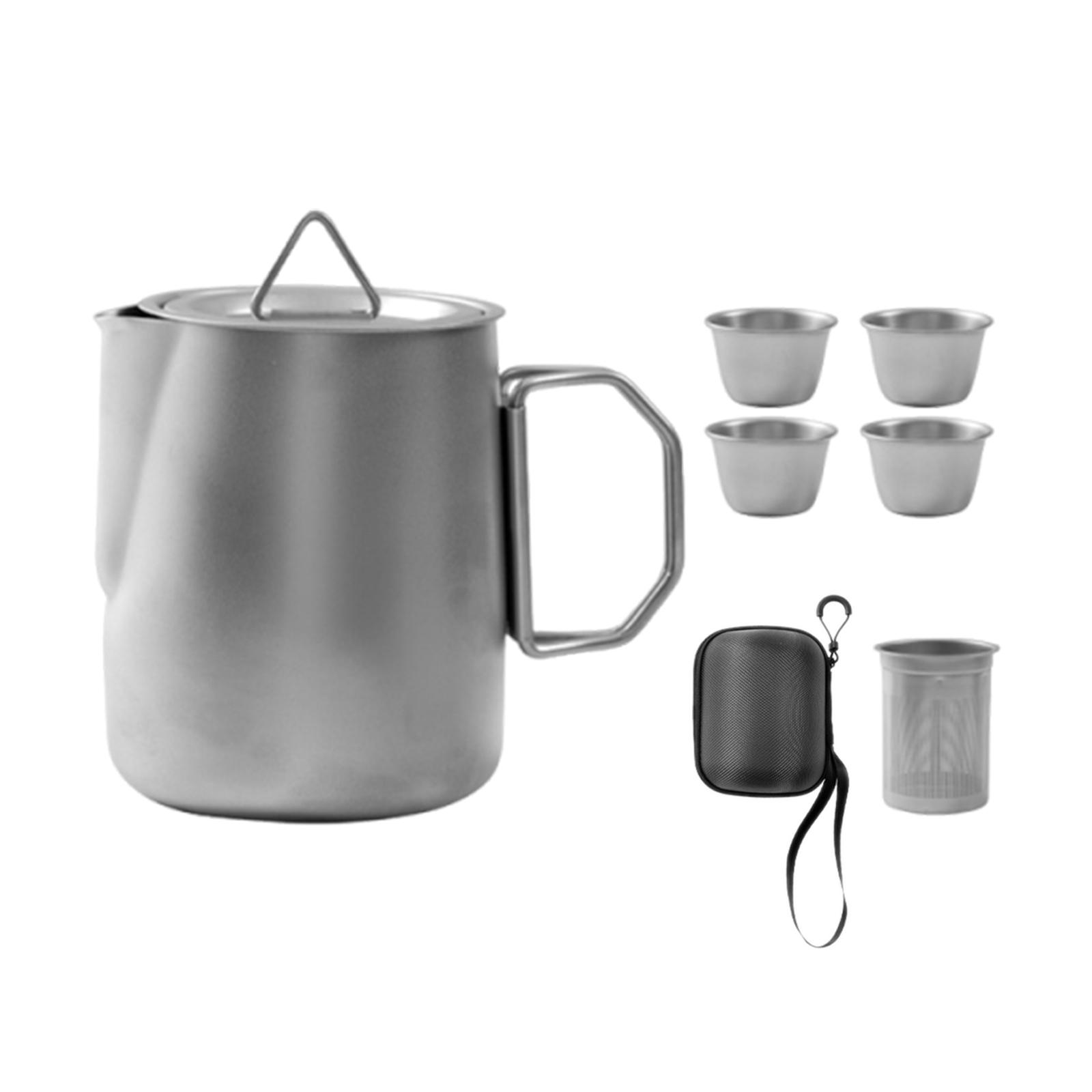 Stainless Steel Camping Cup Tr - огляд і ціна Camping Cooking Set For 4