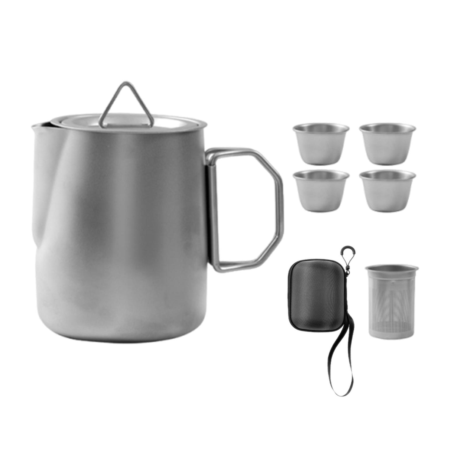 Stainless Steel Camping Cup Tr - огляд і ціна Camping Cooking Set For 4