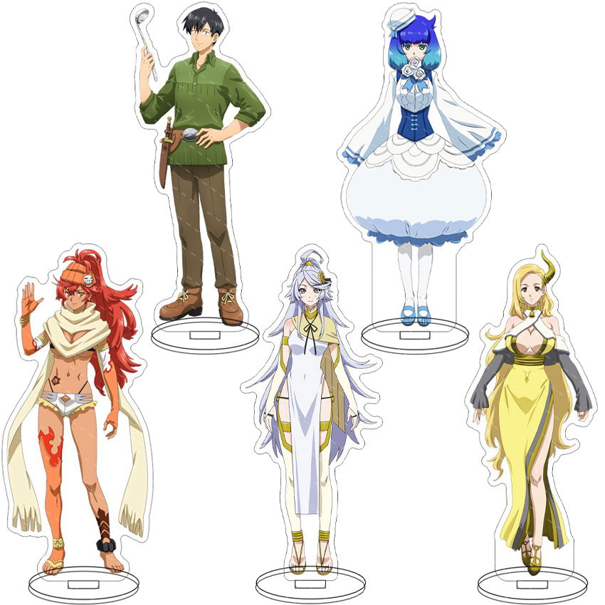 16CM Anime Figure Campfire Coo - огляд і ціна Campfire Cooking With My Absurd Skill