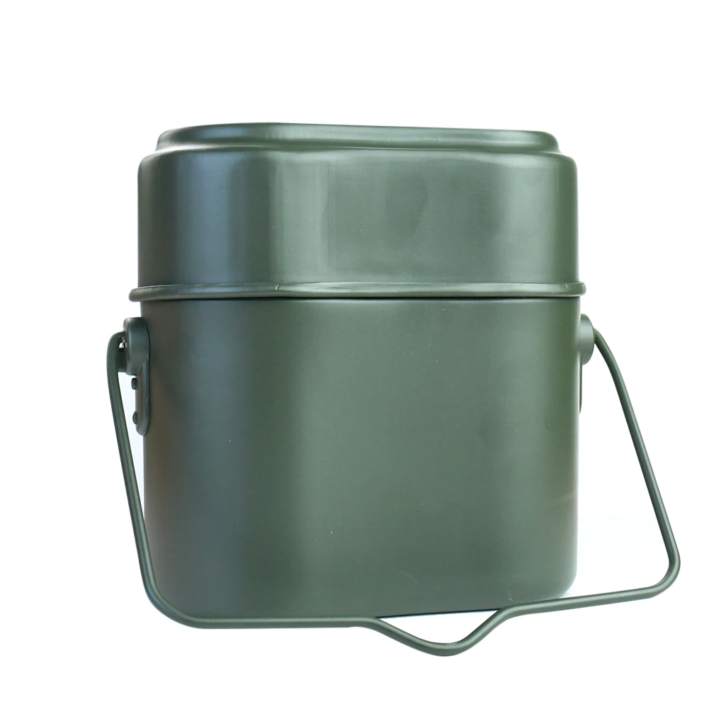Portable Alloy Pot and Bowl Lu - огляд і ціна Camping Cooking Kitchen Set