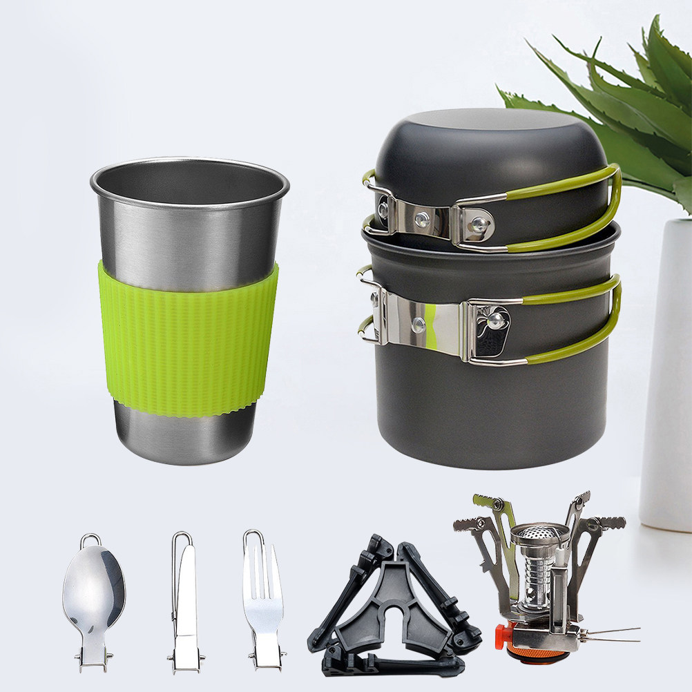 Outdoor Camping Cookware Set L - огляд і ціна Camping Cooking Sets