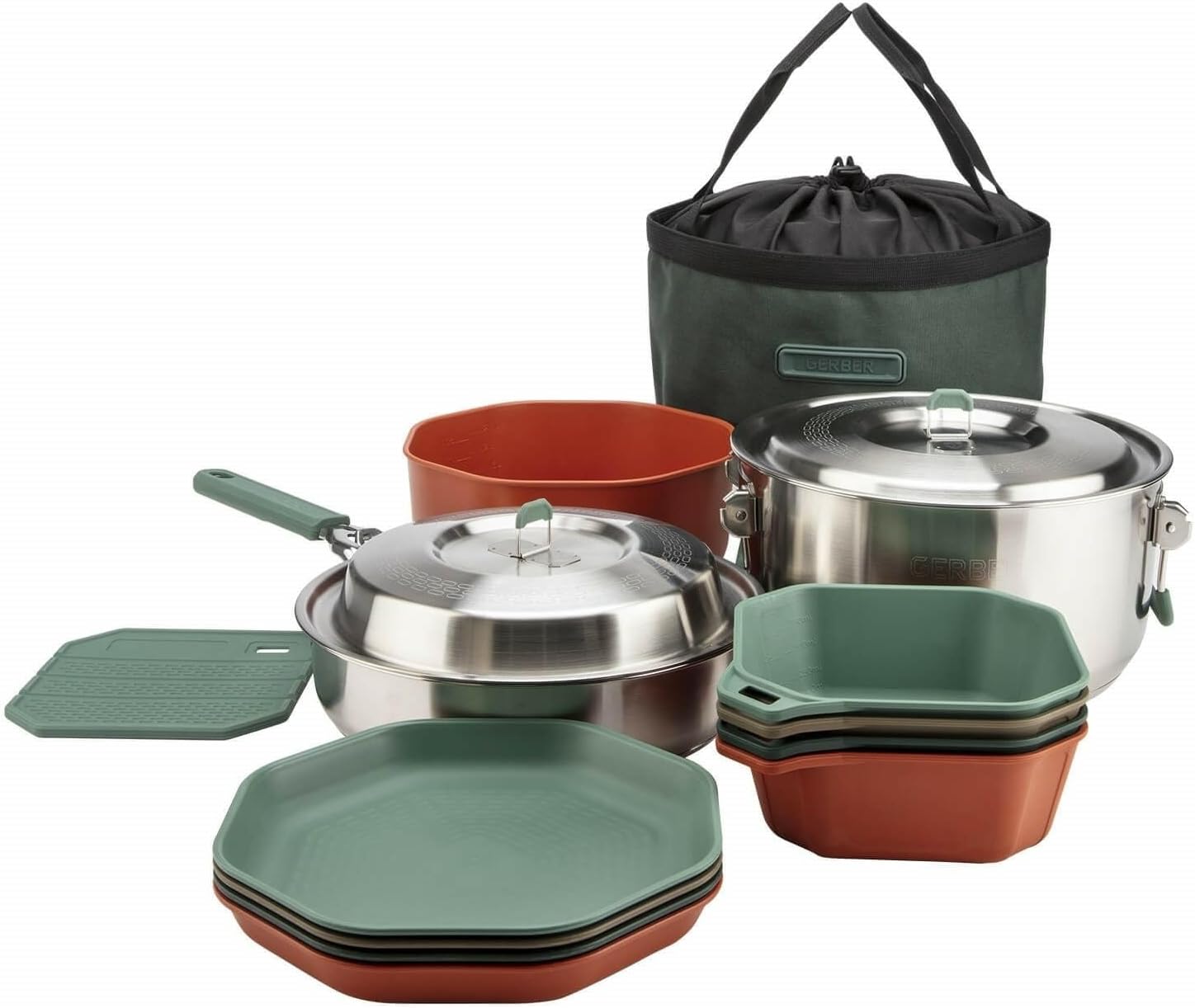 Outdoor Cooking Camping Cookwa - огляд і ціна Camping Cooking Set For 4